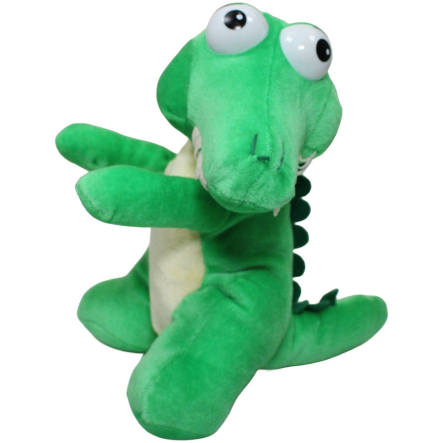 Krokodil mit großen Augen, stehend