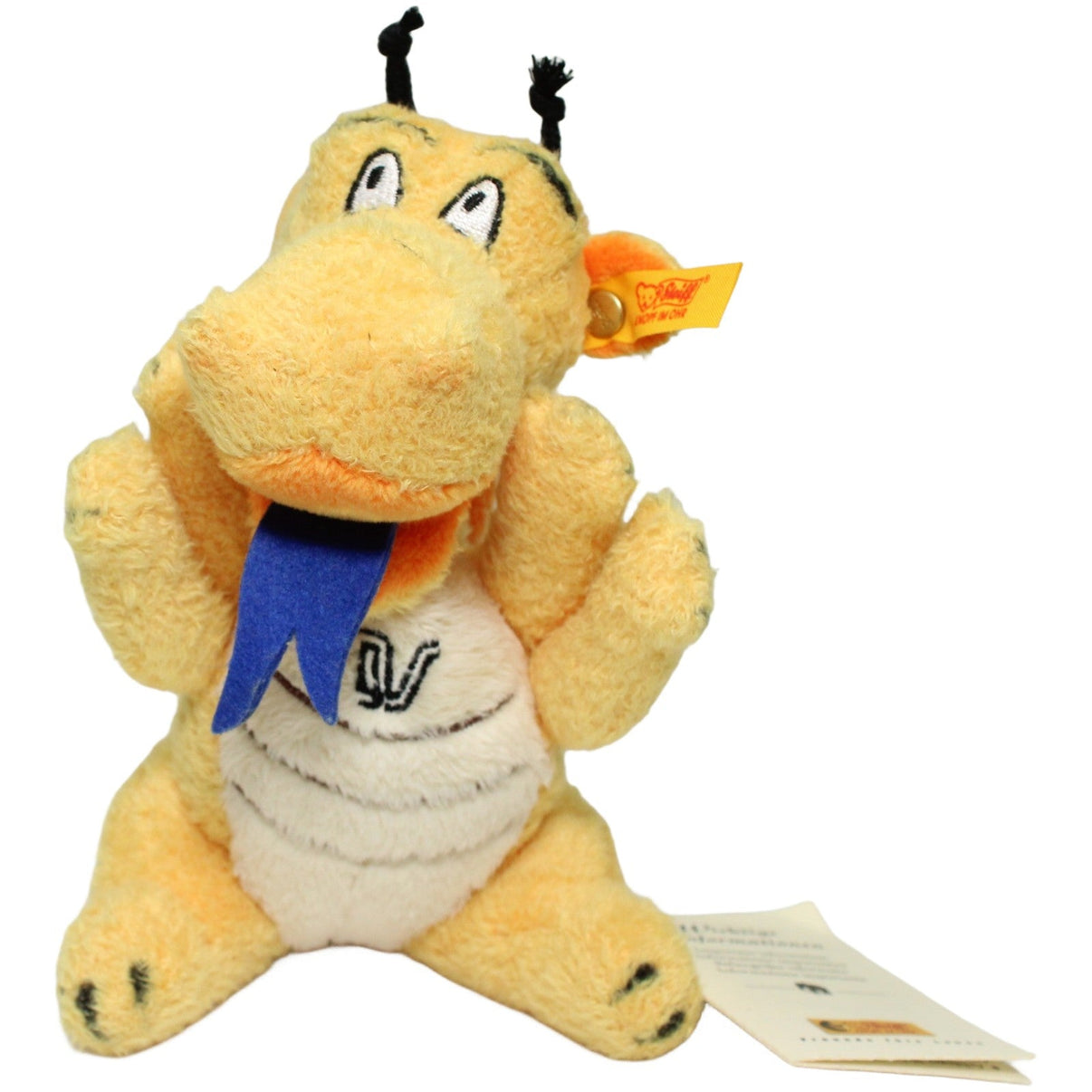 123000025302 Steiff Gelber Drache (992360) Schlüsselanhänger Kumpel Leo 14cm Drache ebay-neu-taschen-rucksaecke