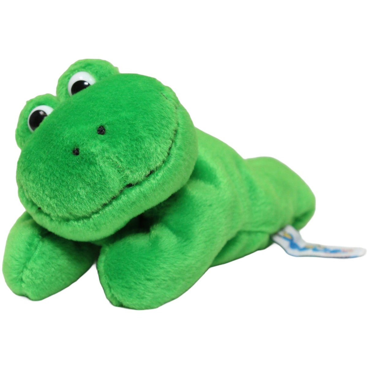 123000025307 NICI Kleiner grüner Frosch, liegend Kuscheltier Kumpel Leo 15cm ebay-stofftiere Frosch