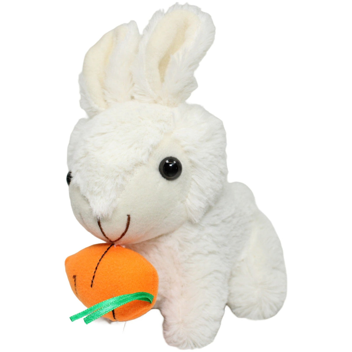 123000025310 Woolworth Woolies, weißer Hase mit Möhre Kuscheltier Kumpel Leo 15cm ebay-stofftiere Gebraucht