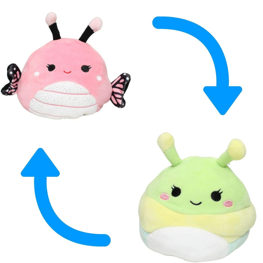 Flip A Mellows, Schmetterling & Raupe