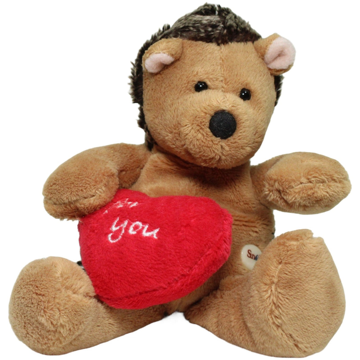 123000025356 Sunkid Kleiner Igel mit Herz "for you" Kuscheltier Kumpel Leo 18cm Braun ebay-stofftiere