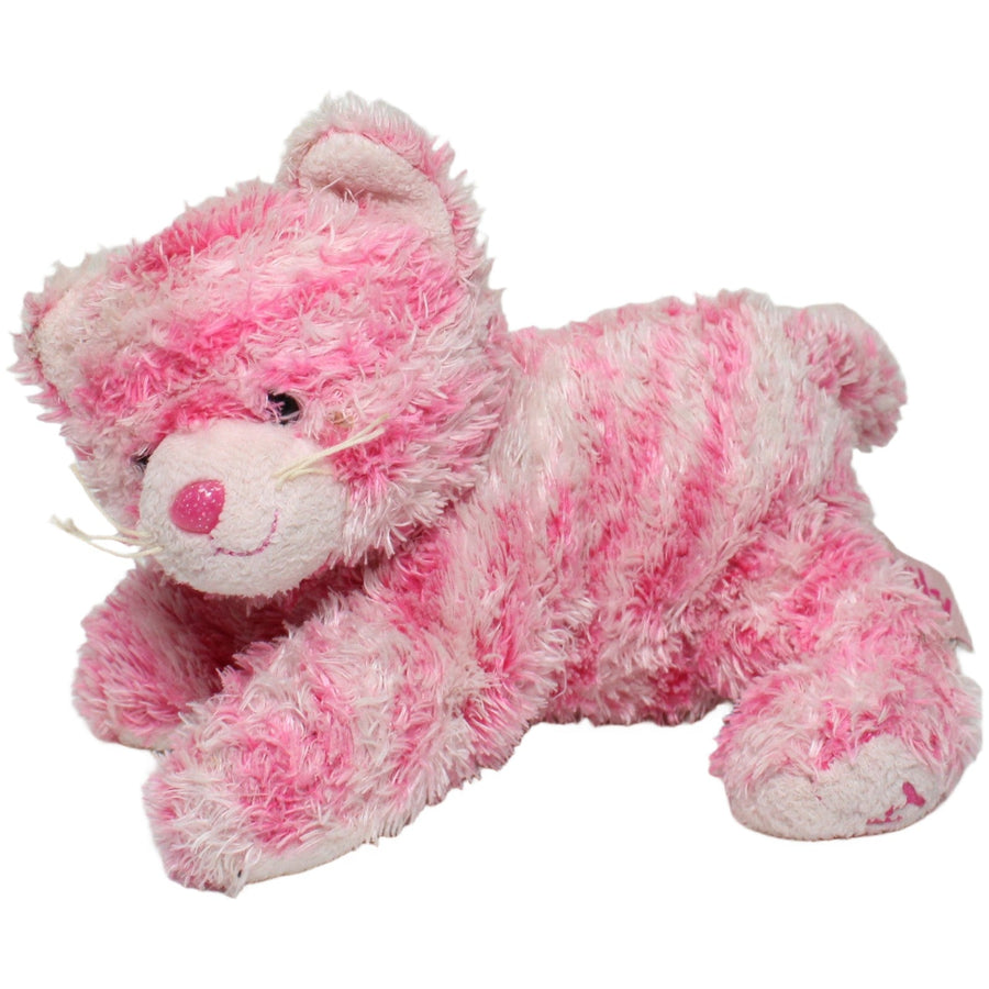 Gestreifte Katze Milly, rosa-pink