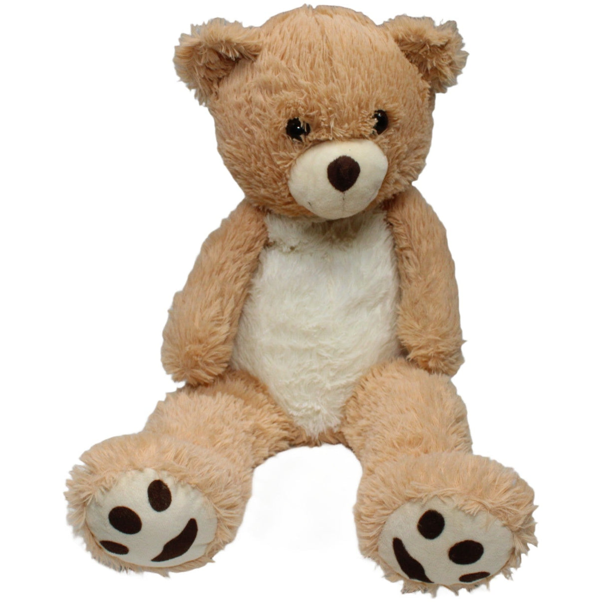 123000025373 Sunkid XXL Schlenker Teddybär mit weißem Bauch Kuscheltier Kumpel Leo 65cm Beige ebay-20-stofftiere