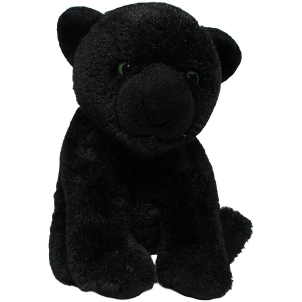 Schwarzes Panther Baby, sitzend