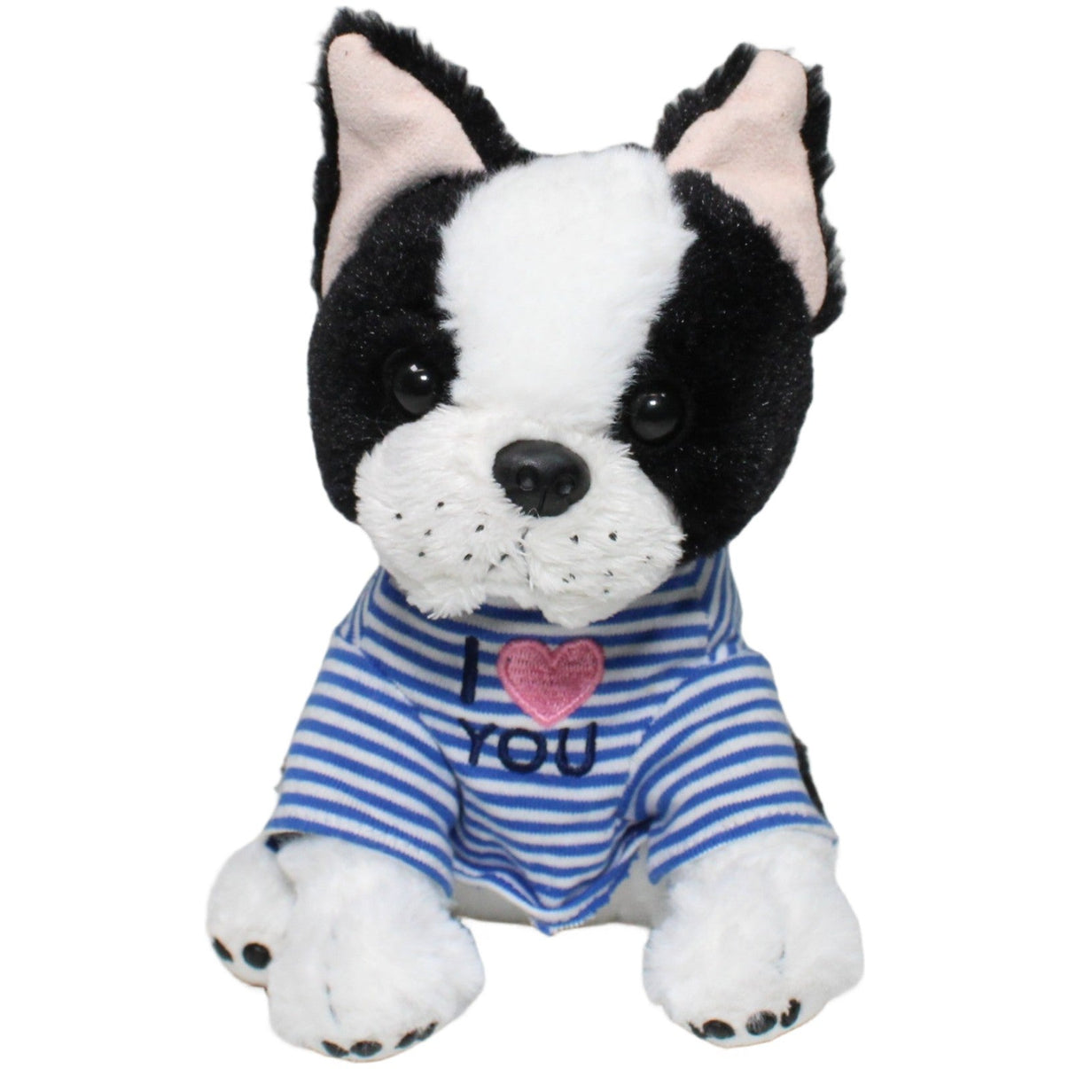 123000025399 Depesche TOPModel, Hund Chocolate mit Shirt "I ❤ YOU" Kuscheltier Kumpel Leo 17cm Blau ebay-stofftiere