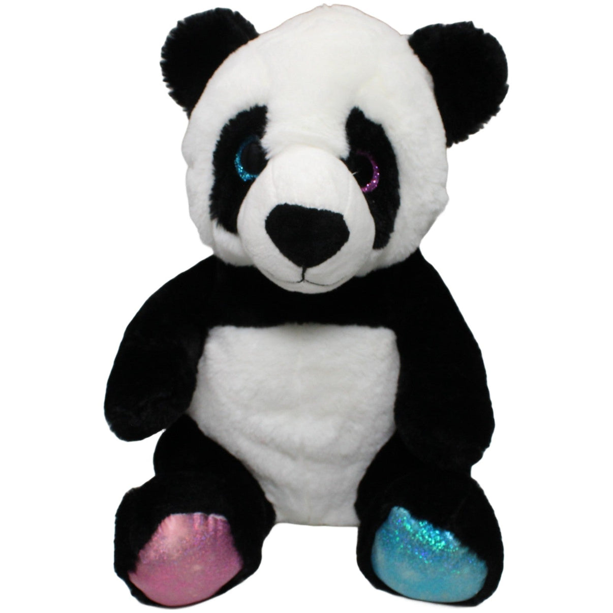 123000025403 Sunkid Großer Panda mit Glitzertatzen, sitzend Kuscheltier Kumpel Leo 35cm ebay-20-stofftiere Gebraucht
