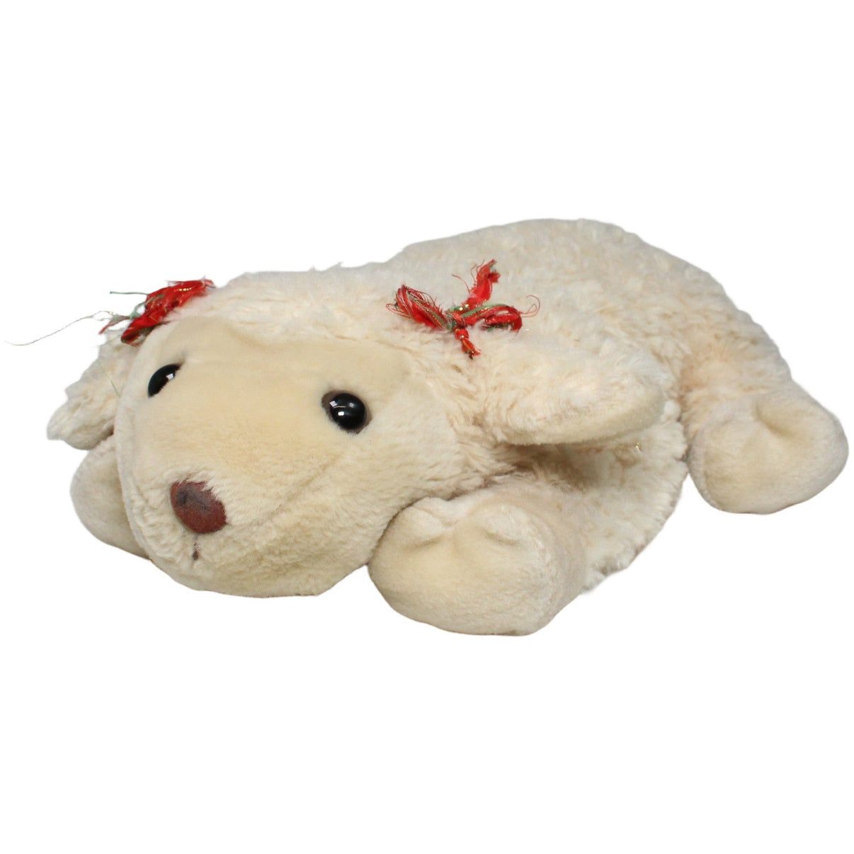123000025431 GLOREX Großes Lamm, liegend Kuscheltier Kumpel Leo 37cm ebay-20-stofftiere Gebraucht