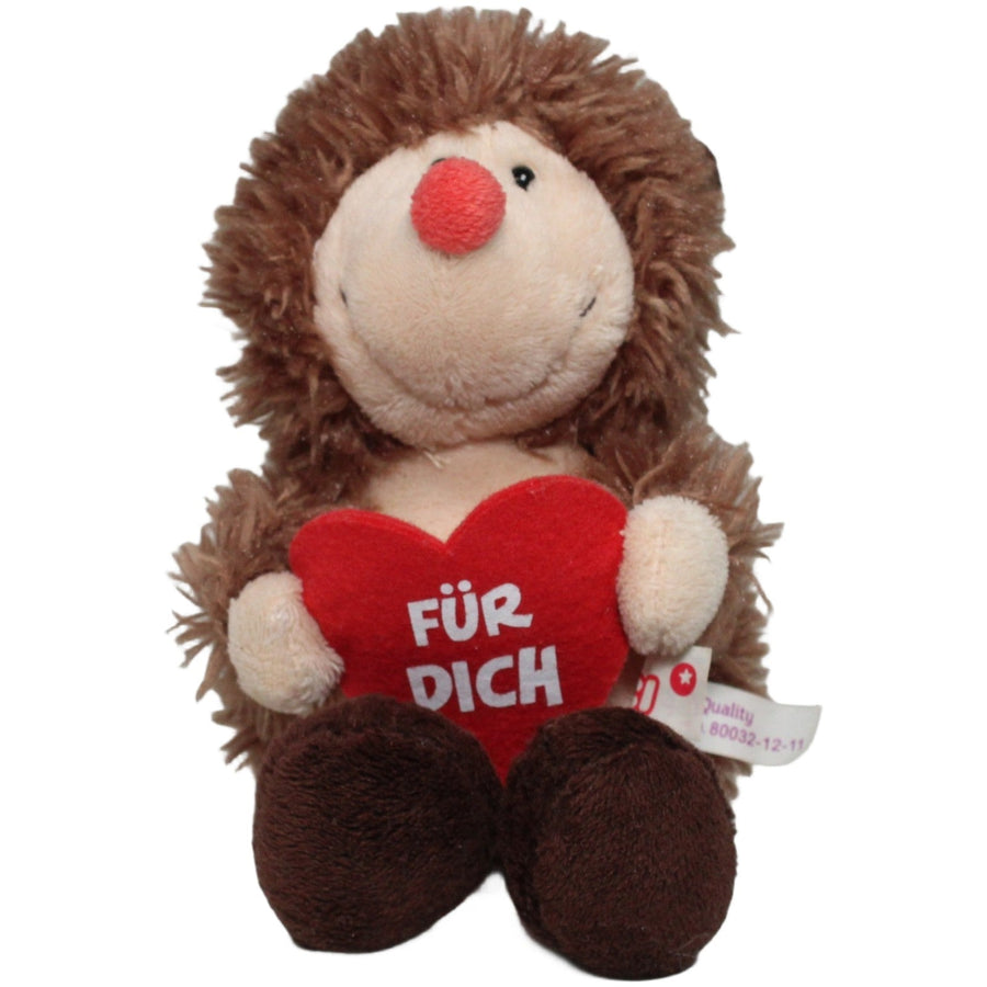 Brauner Igel mit Herz "FÜR DICH"