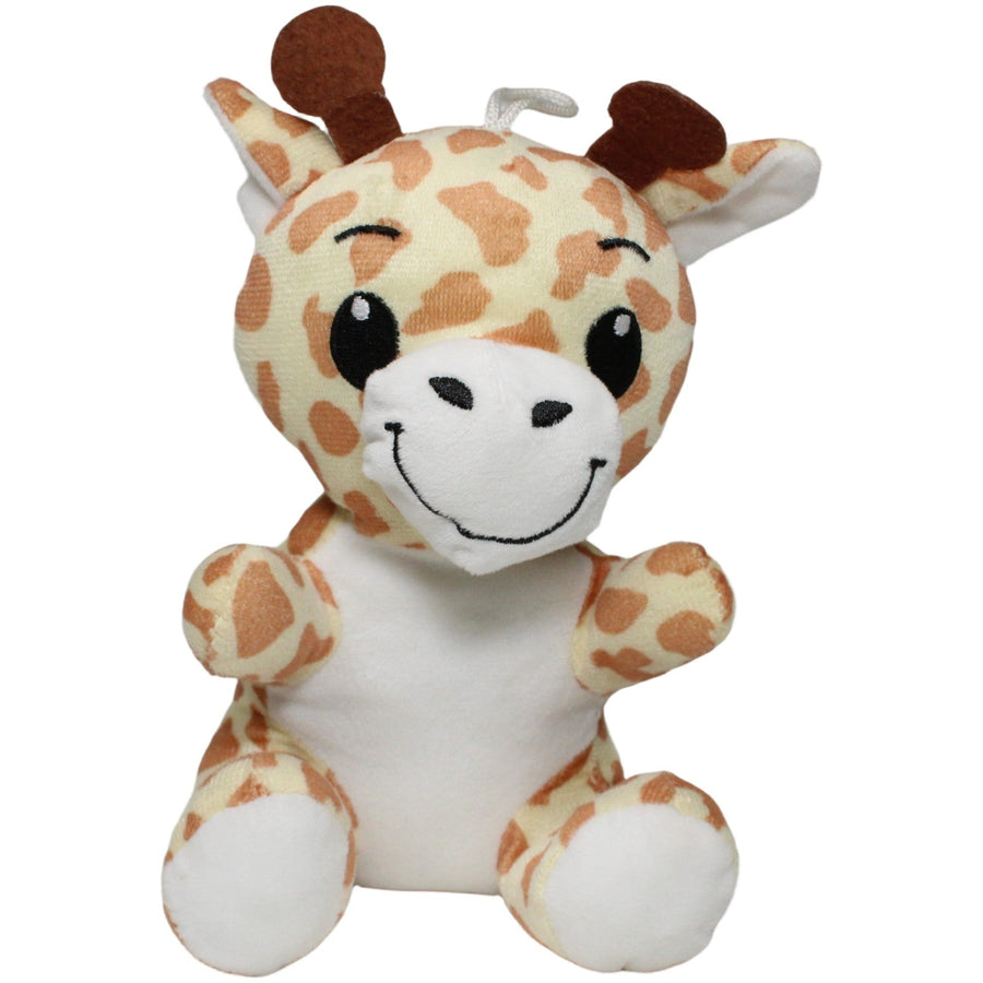 Süße Giraffe, sitzend