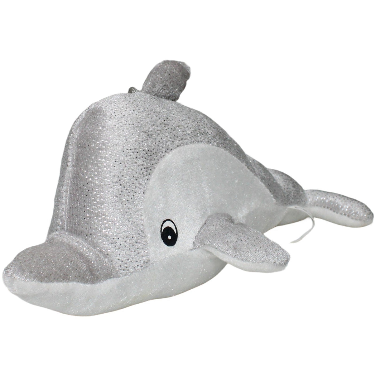 123000025469 Paul Import Glitzer Delfin, grau-weiß Kuscheltier Kumpel Leo 26cm Delfin ebay-stofftiere