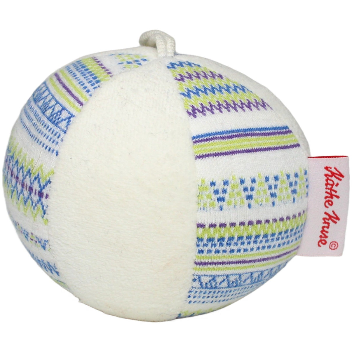 123000025481 Käthe Kruse Rassel-Ball Ball mit Rassel Kumpel Leo 10cm Ball mit Rassel Blau