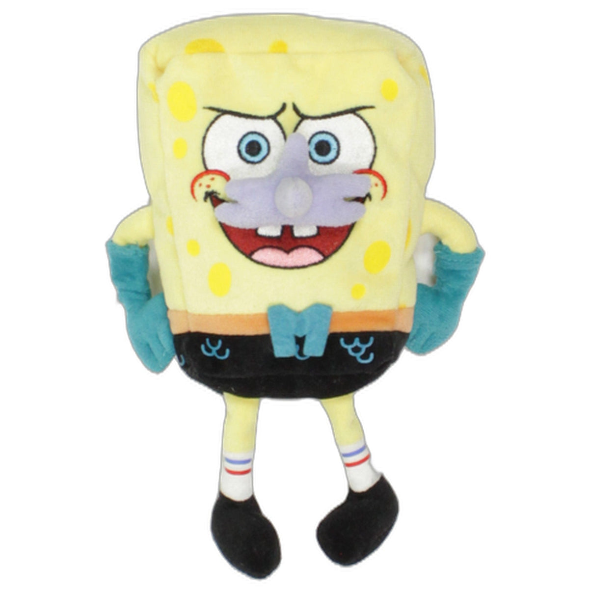 123000025505 TY SpongeBob Schwammkopf als Meerjungfraumann Kuscheltier Kumpel Leo 2006 20cm _Vintage_