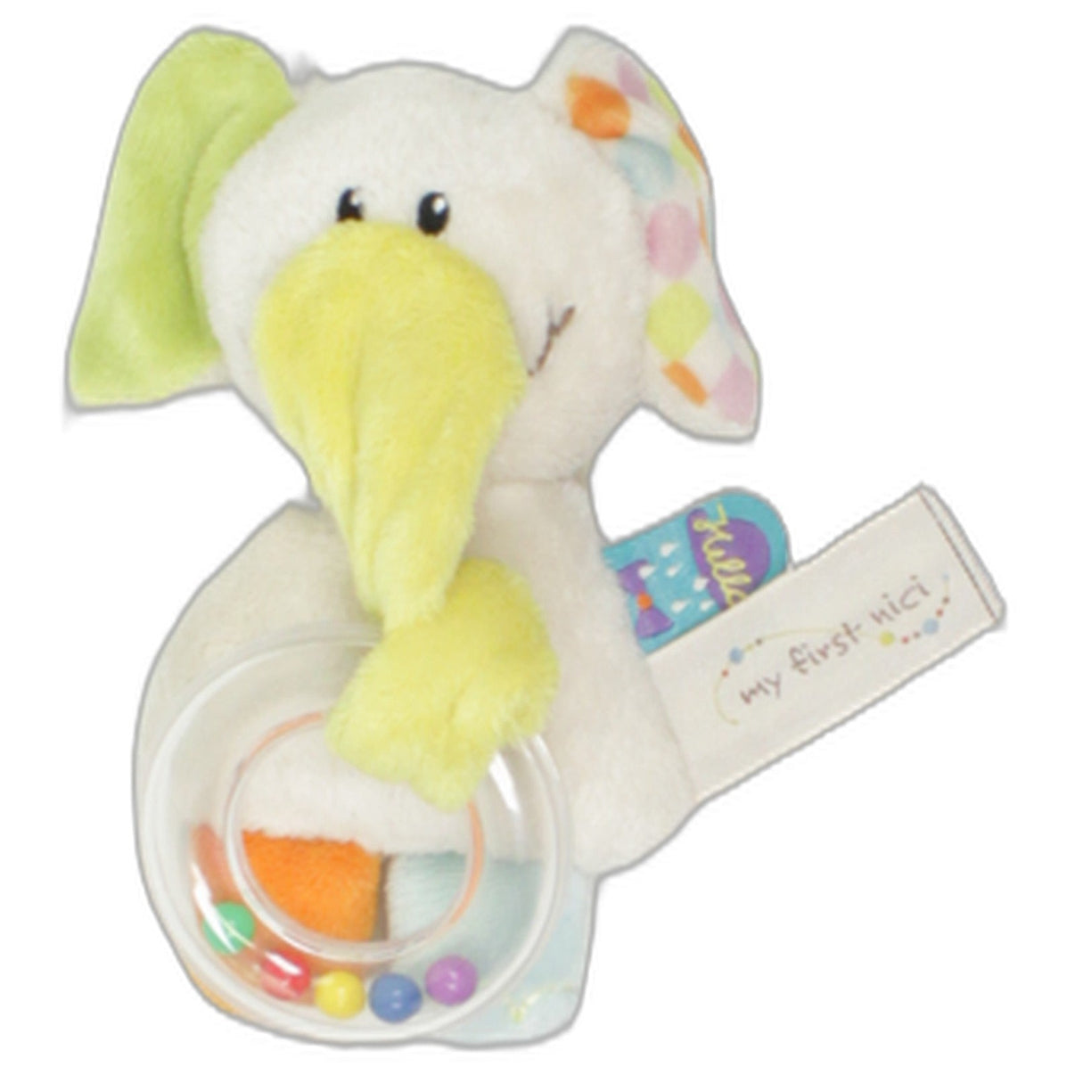 123000025513 NICI My first NICI, Elefant mit Rasselring Spielfigur mit Rassel Kumpel Leo 15cm Baby & Kleinkind ebay-20-baby-sonstiges