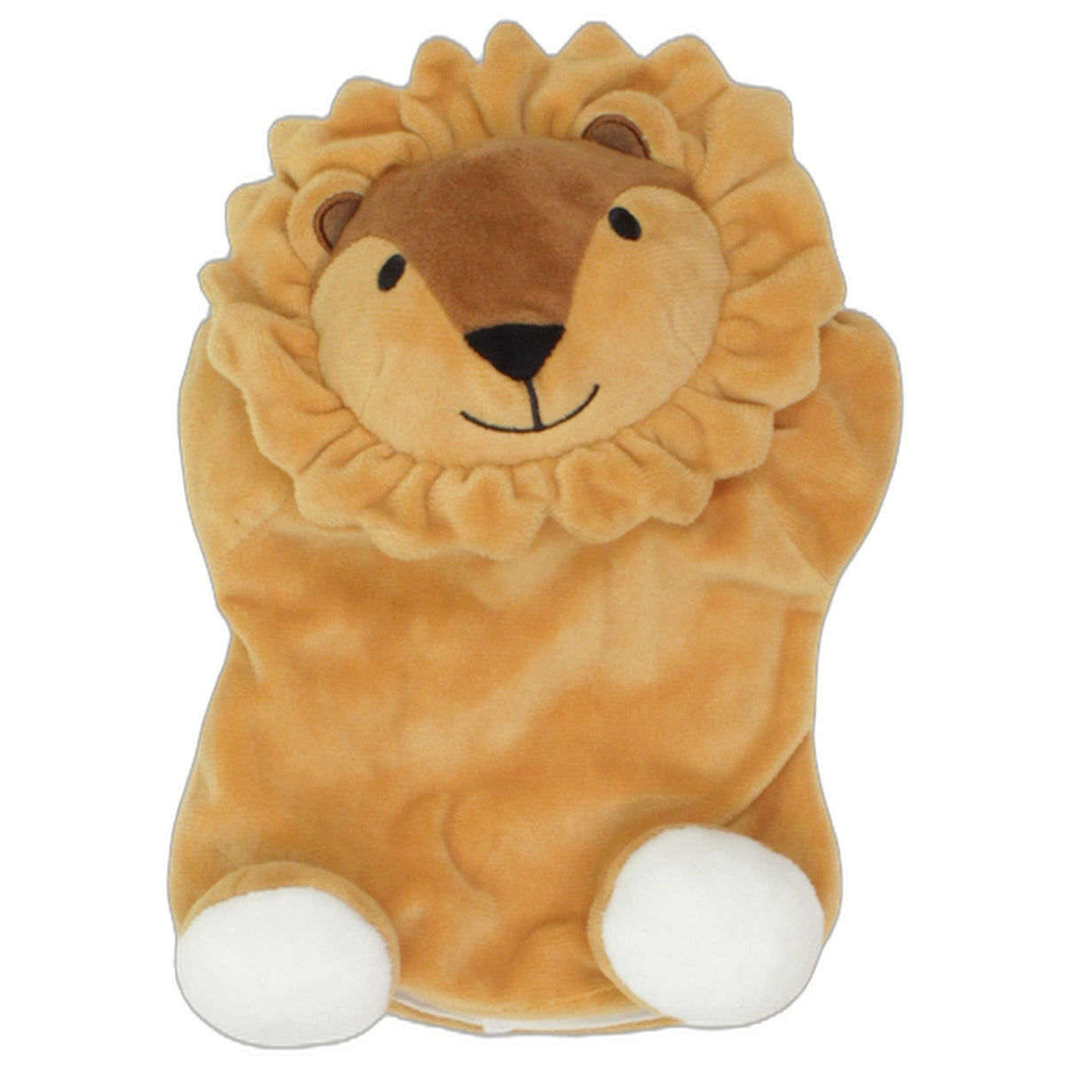 123000025529 PUSBLU Süßer Löwe Handpuppe Kumpel Leo 25cm Baby & Kleinkind Beige