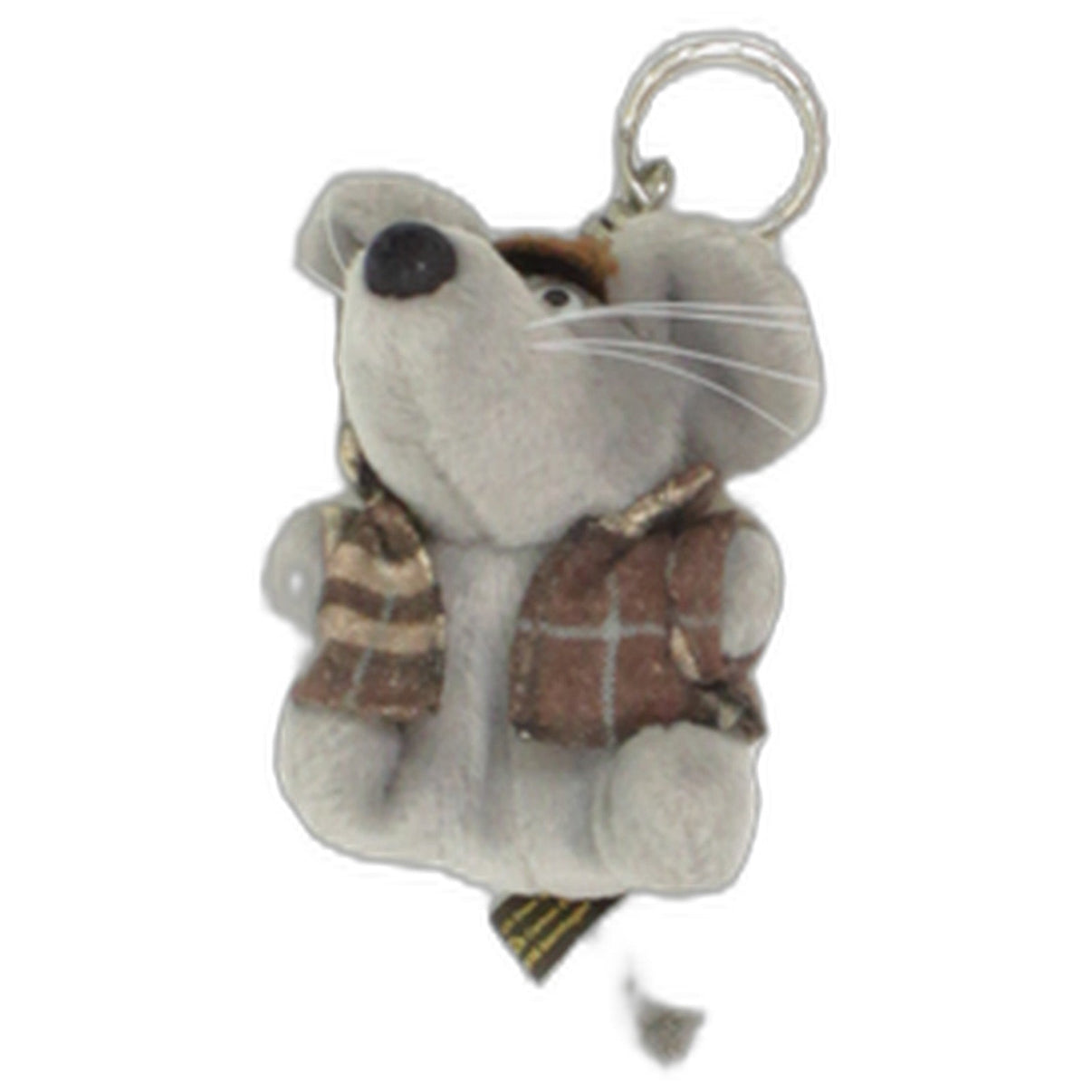 123000025537 Uli Stein & Gerd Koch Ratte als Detektiv Schlüsselanhänger Kumpel Leo 8cm Braun ebay-taschen-rucksaecke
