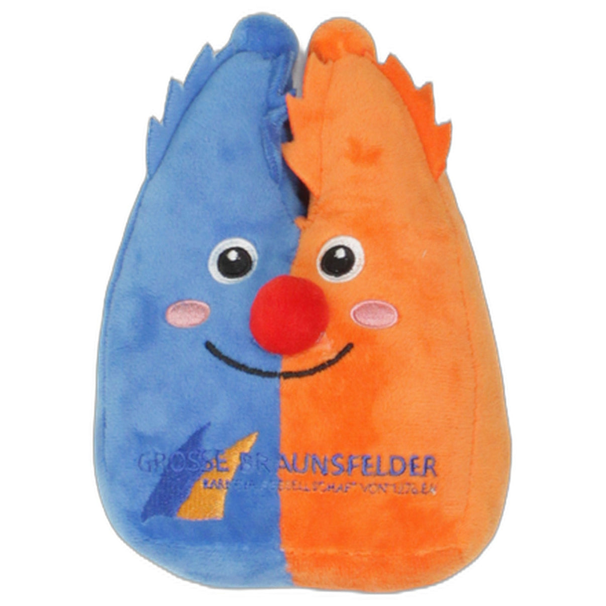 123000025540 Unbekannt Kölner Dom, Grosse Braunsfelder "50 Jahre GB" Plüschfigur Kumpel Leo 20cm Blau ebay-20-stofftiere