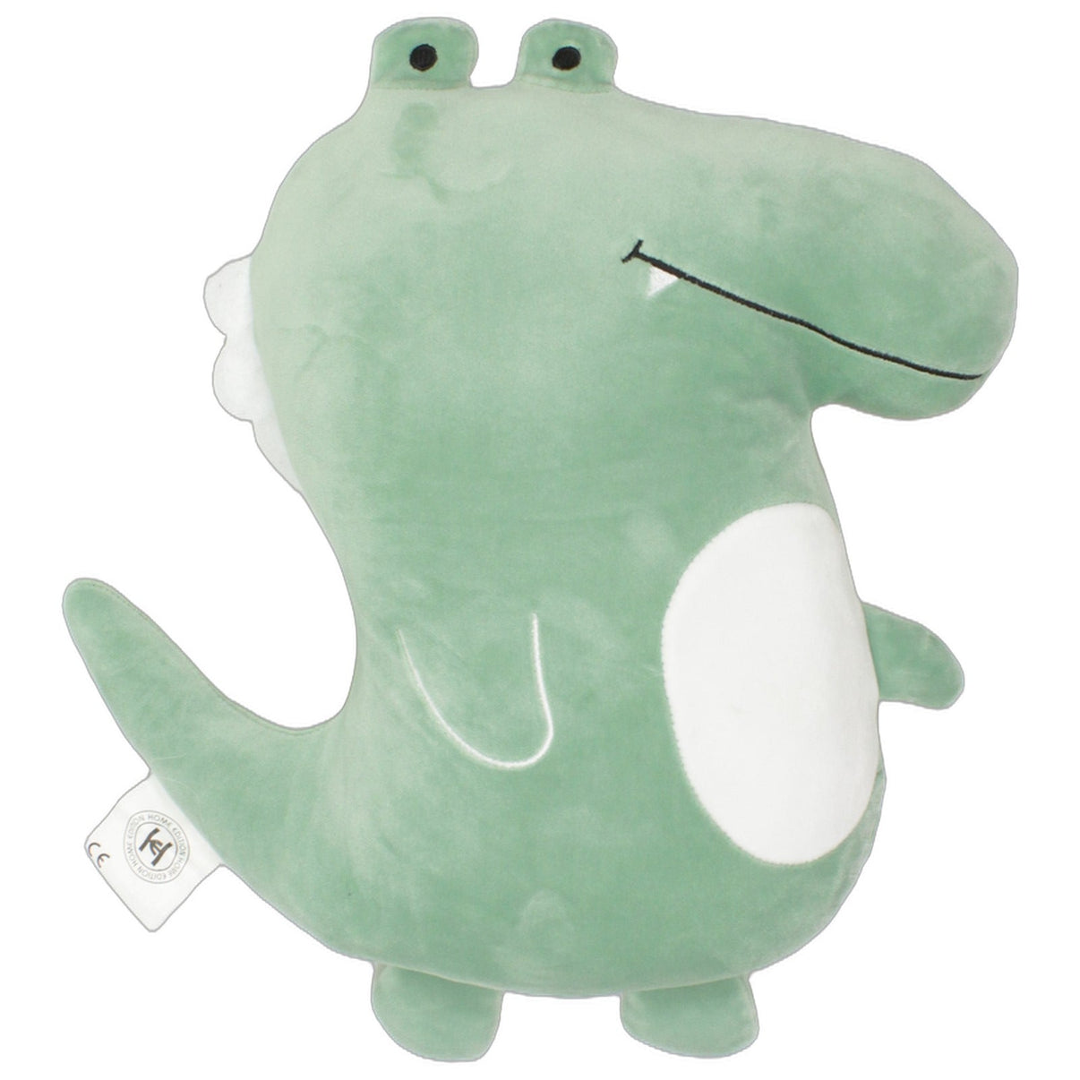 123000025546 ITAV Textile Süßes Dinosaurier Formkissen Kumpel Leo 37cm 40cm Dinosaurier