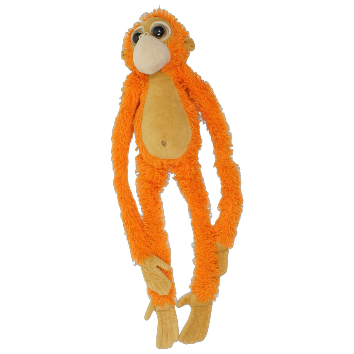 123000025571 Nature Planet XXL oranger Schlenker-Affe Kuscheltier Kumpel Leo 60cm Affe Beige