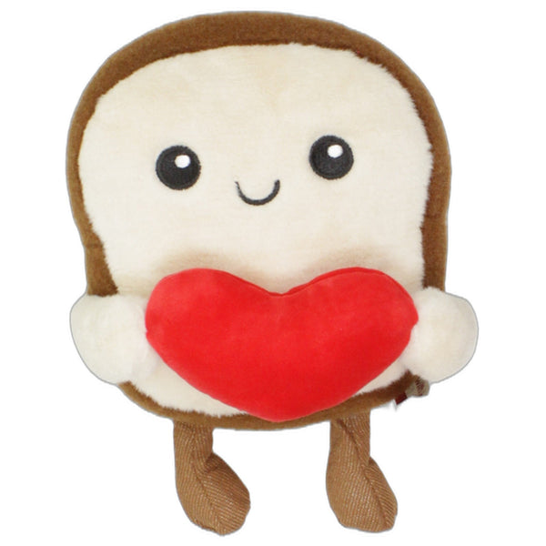 Süßer Toast mit Herz