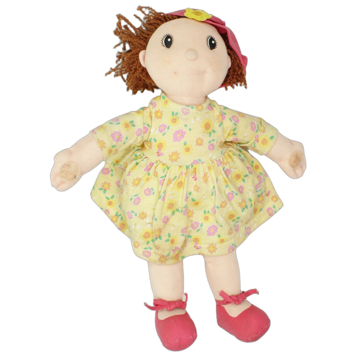 123000025577 Zapf Creation Maggie Raggies, Mädchen mit gelbem Blumenkleid Plüschfigur Kumpel Leo 43cm Beige ebay-20-stofftiere