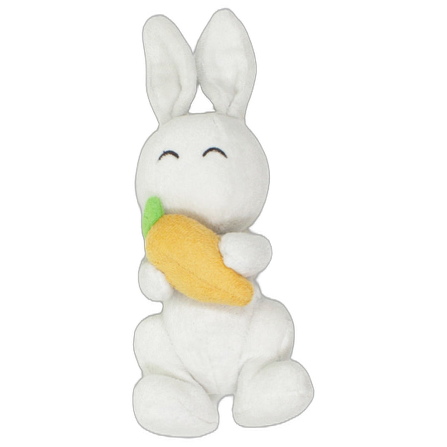 Süßer Hase mit Möhre
