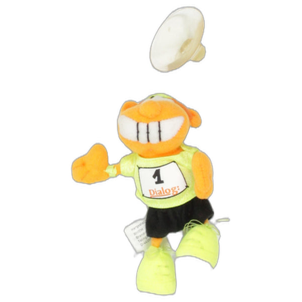 Marathon-Läufer mit Saugnapf