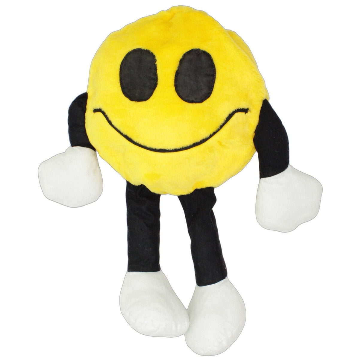 123000025615 Unbekannt Smiley mit Schlenker Armen & Beinen Plüschfigur Kumpel Leo 50cm ebay-stofftiere Form