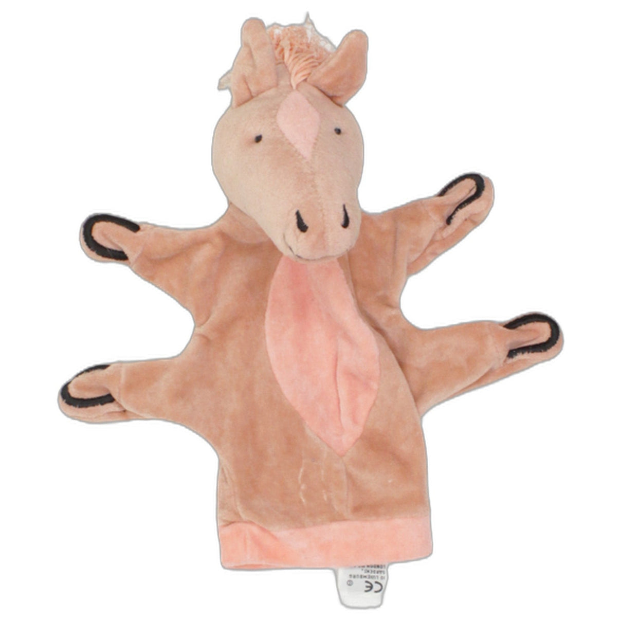 123000025677 The Manhattan Toy Company Rosa Pferd Handpuppe Kumpel Leo 23cm ebay-stofftiere Gebraucht