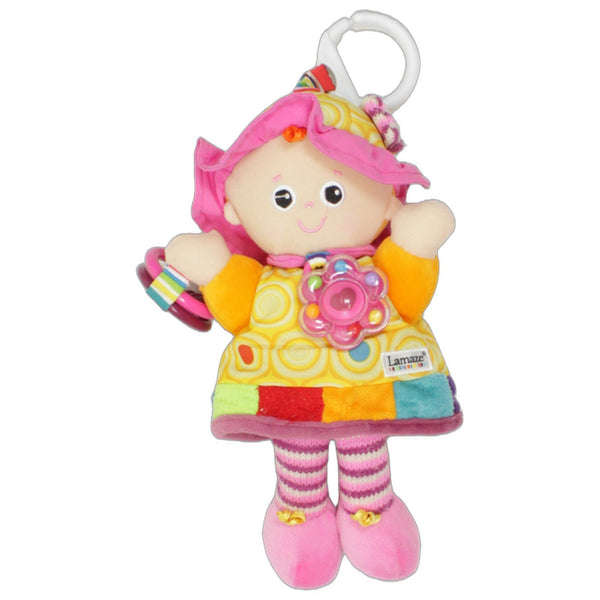 Bunte Puppe mit Knisterkleid