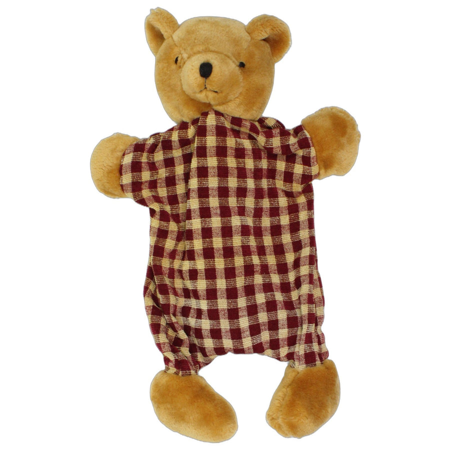 Bär mit Karomuster