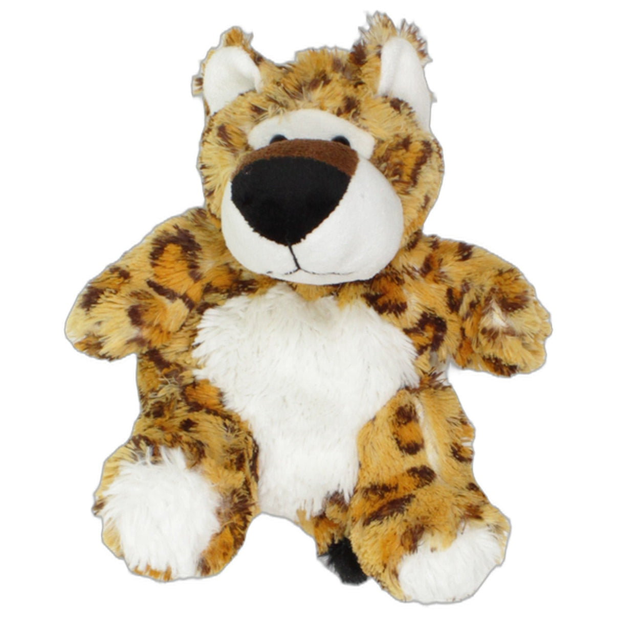 123000025727 Unbekannt Süßer Leopard Handpuppe Kumpel Leo 25cm Beige Braun