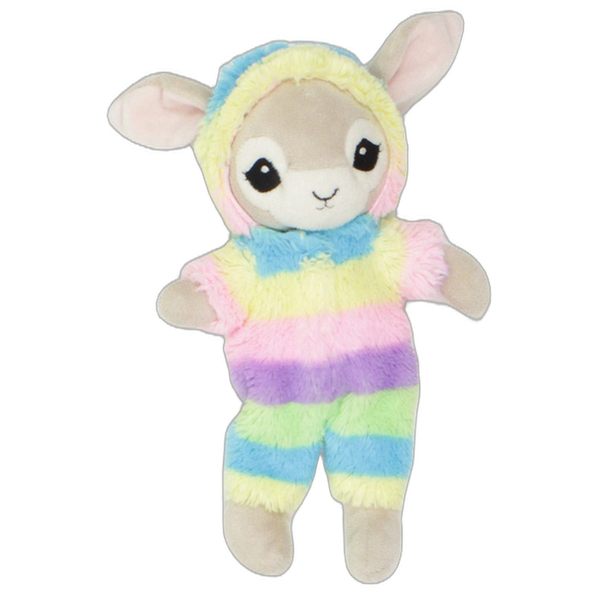 123000025865 H&M Hase im Regenbogen-Anzug Kuscheltier Kumpel Leo 25cm ebay-20-stofftiere Gebraucht