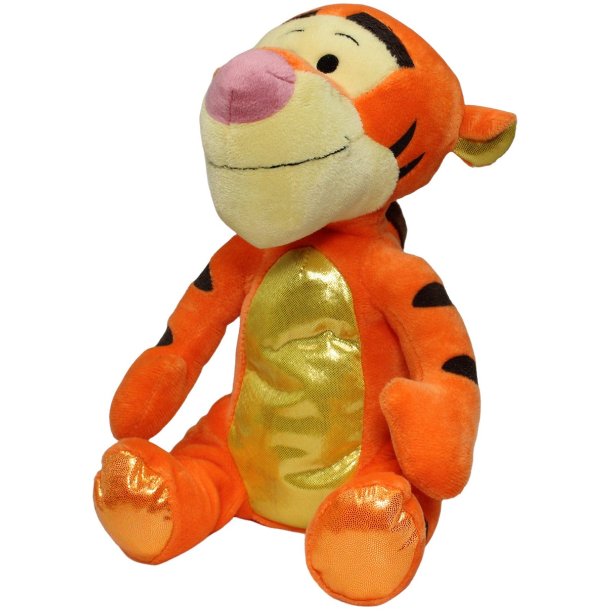 123000025894 Unbekannt Tigger mit Glitzer-Bauch aus Disney Winnie Puuh Kuscheltier Kumpel Leo 25cm Charakter Defekt
