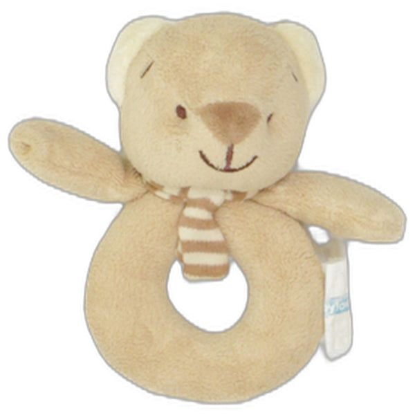 Beiger Teddybär mit Schal