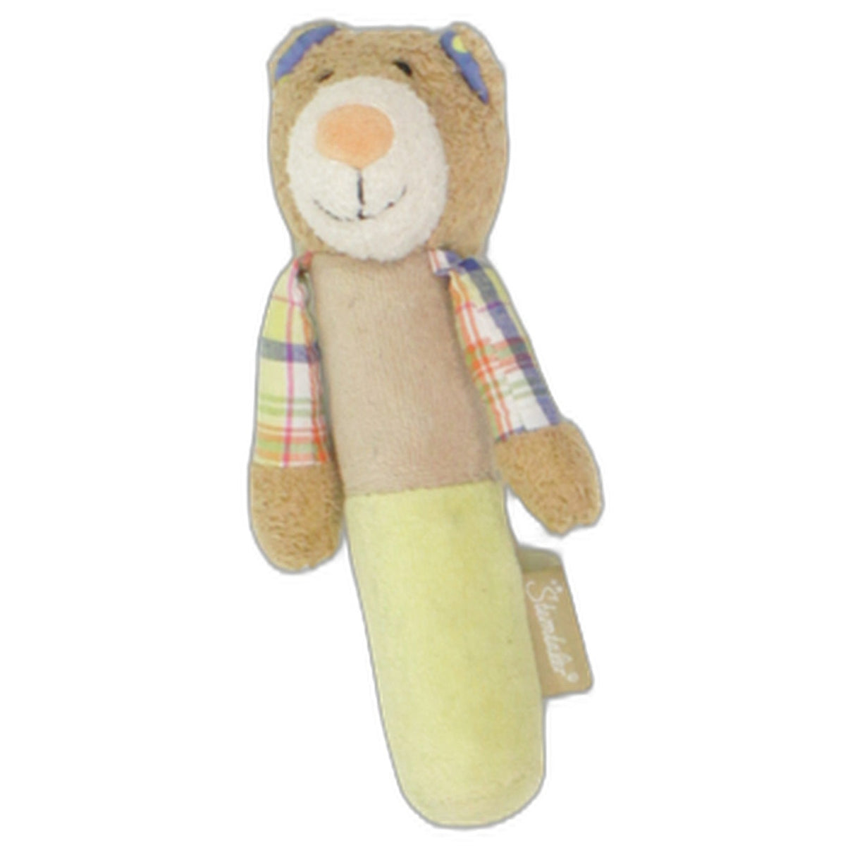 123000025971 Sterntaler Bär, grün-braun Greifling mit Quietscher Kumpel Leo 16cm Baby & Kleinkind Beige