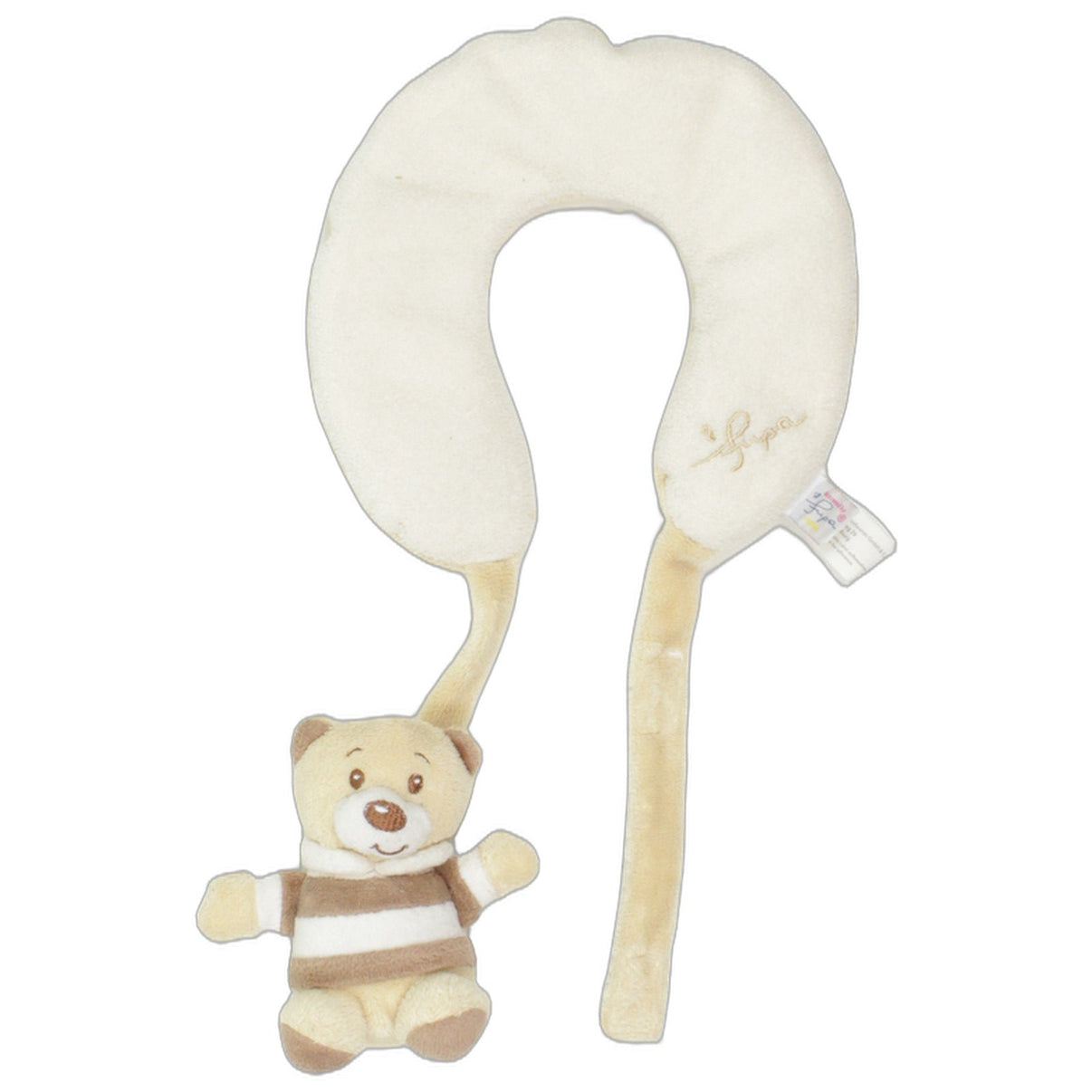 123000025972 KG Bieco Spielware Teddybär, beige-braun Kinder-Nackenkissen Kumpel Leo 35cm Beige Braun