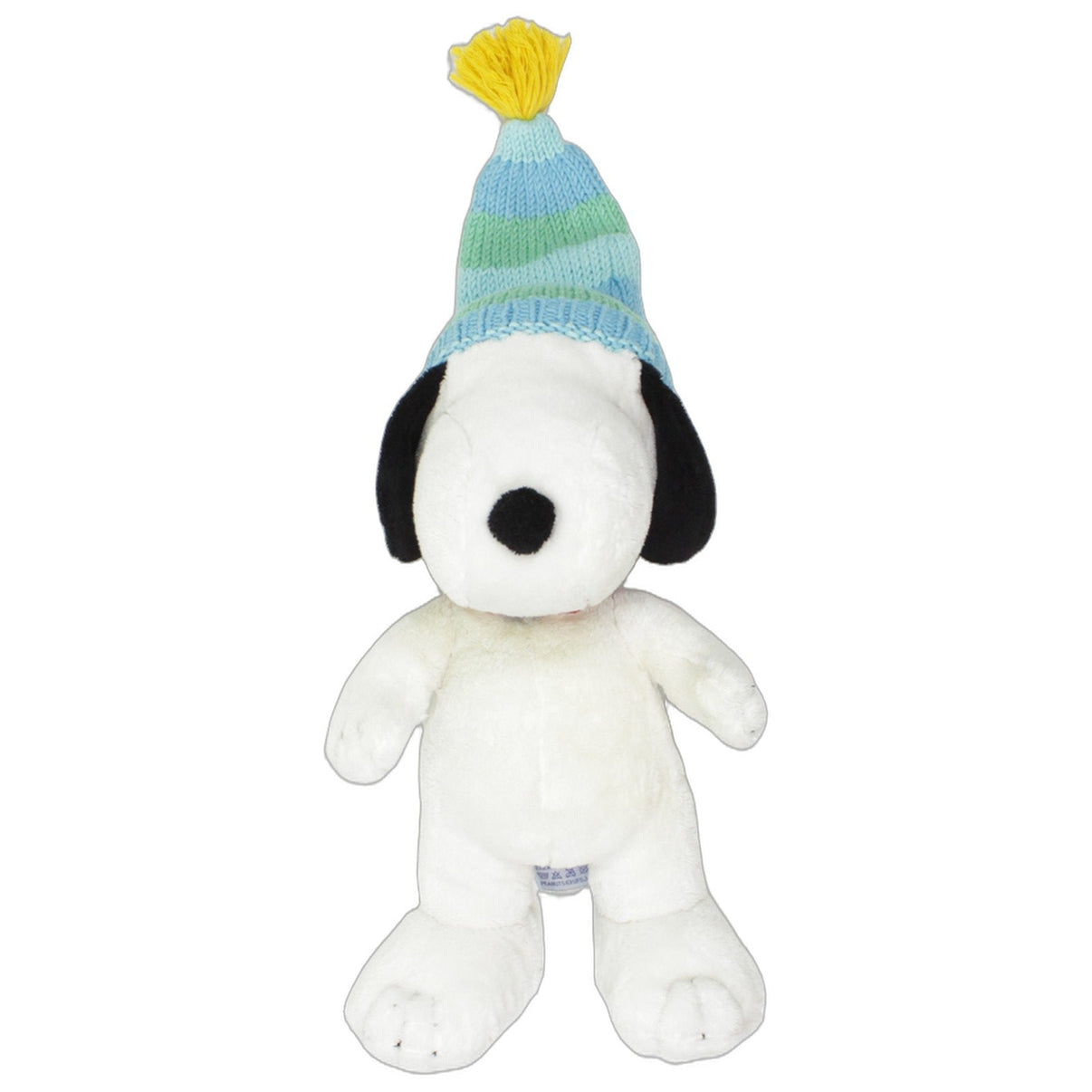 123000026009 Happy Horse Snoopy mit gestickter Zipfelmütze aus Die Peanuts Kuscheltier Kumpel Leo 2006 32cm _Vintage_