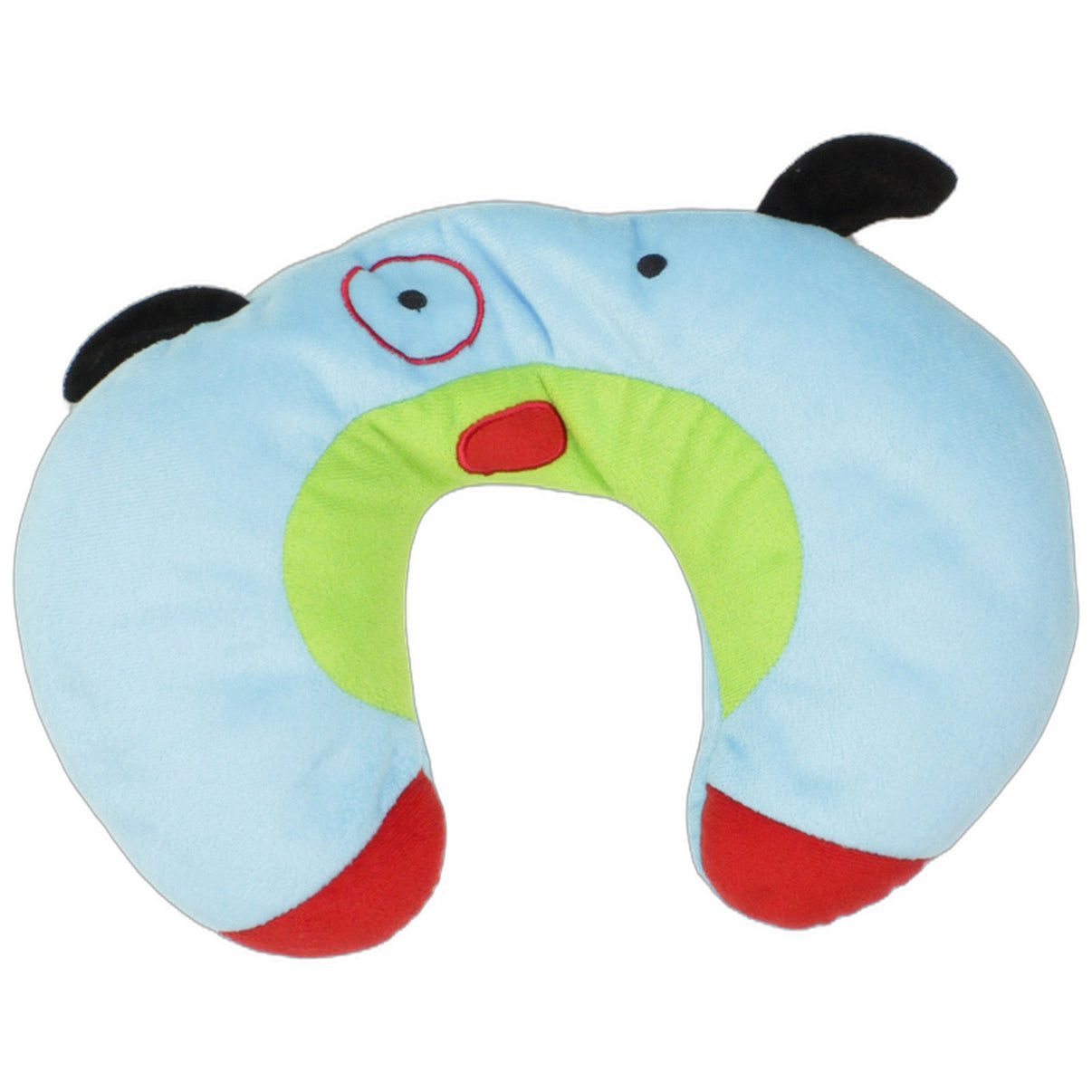 123000026017 Unbekannt Blauer Hund Kinder-Nackenkissen Kumpel Leo 25cm 37cm Blau