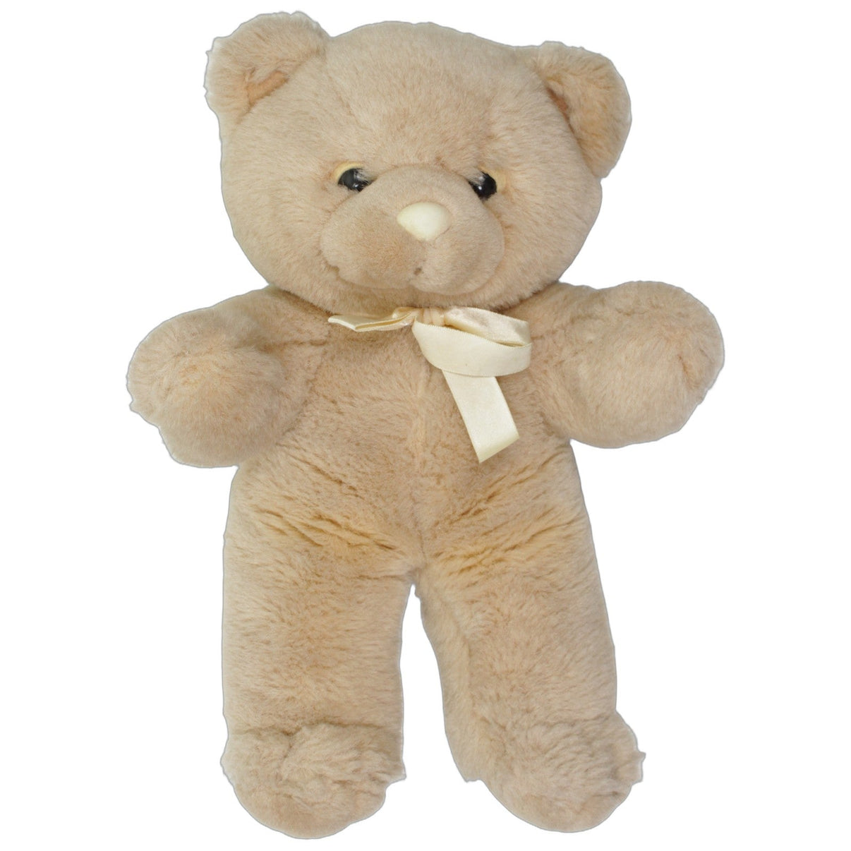 123000026041 SEMO Großer Teddybär mit Schleife, hellbraun Kuscheltier Kumpel Leo 35cm Beige ebay-20-stofftiere