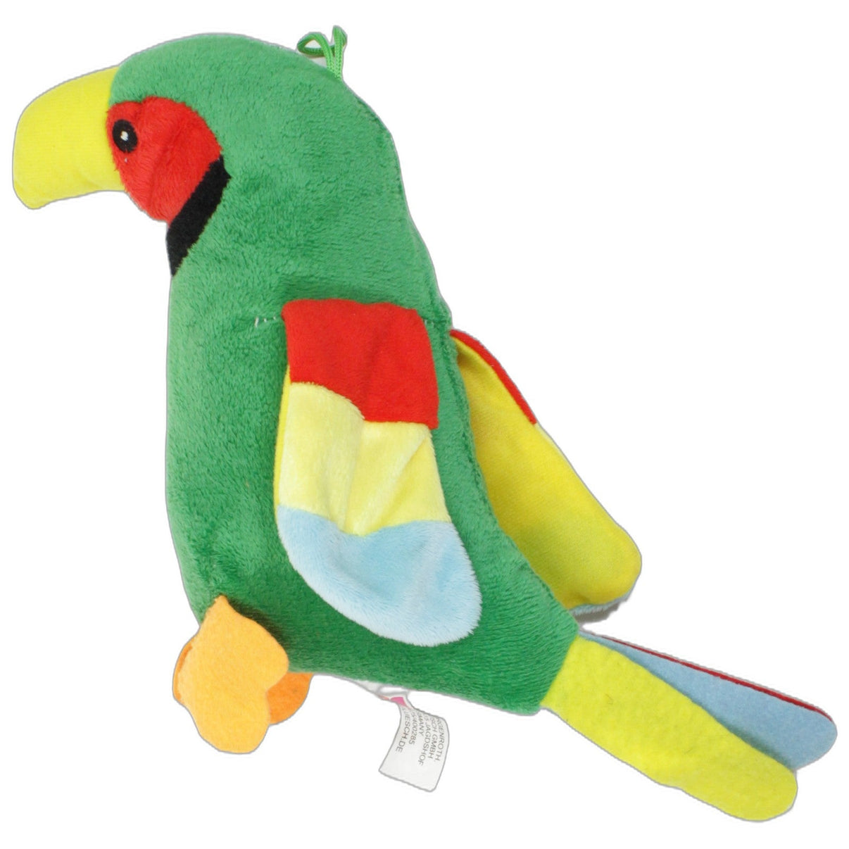 123000026049 Morgenroth Grüner weicher Papagei Kuscheltier Kumpel Leo 23cm ebay-stofftiere Gebraucht