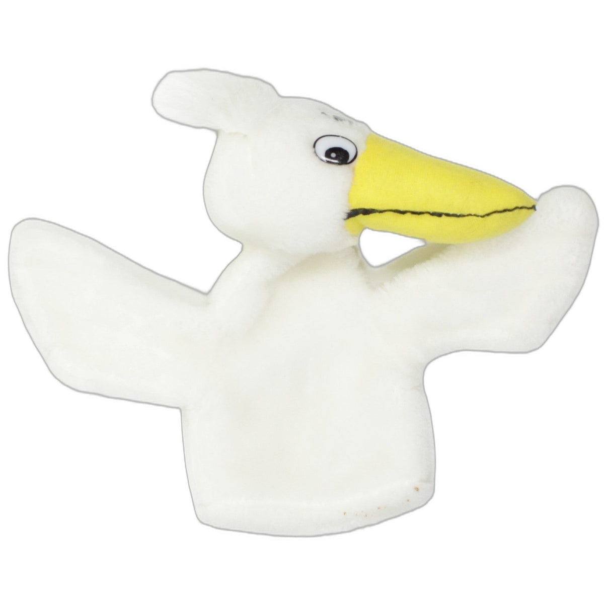 123000026058 Unbekannt Lustiger Kranich Handpuppe Kumpel Leo 22cm ebay-stofftiere Gebraucht