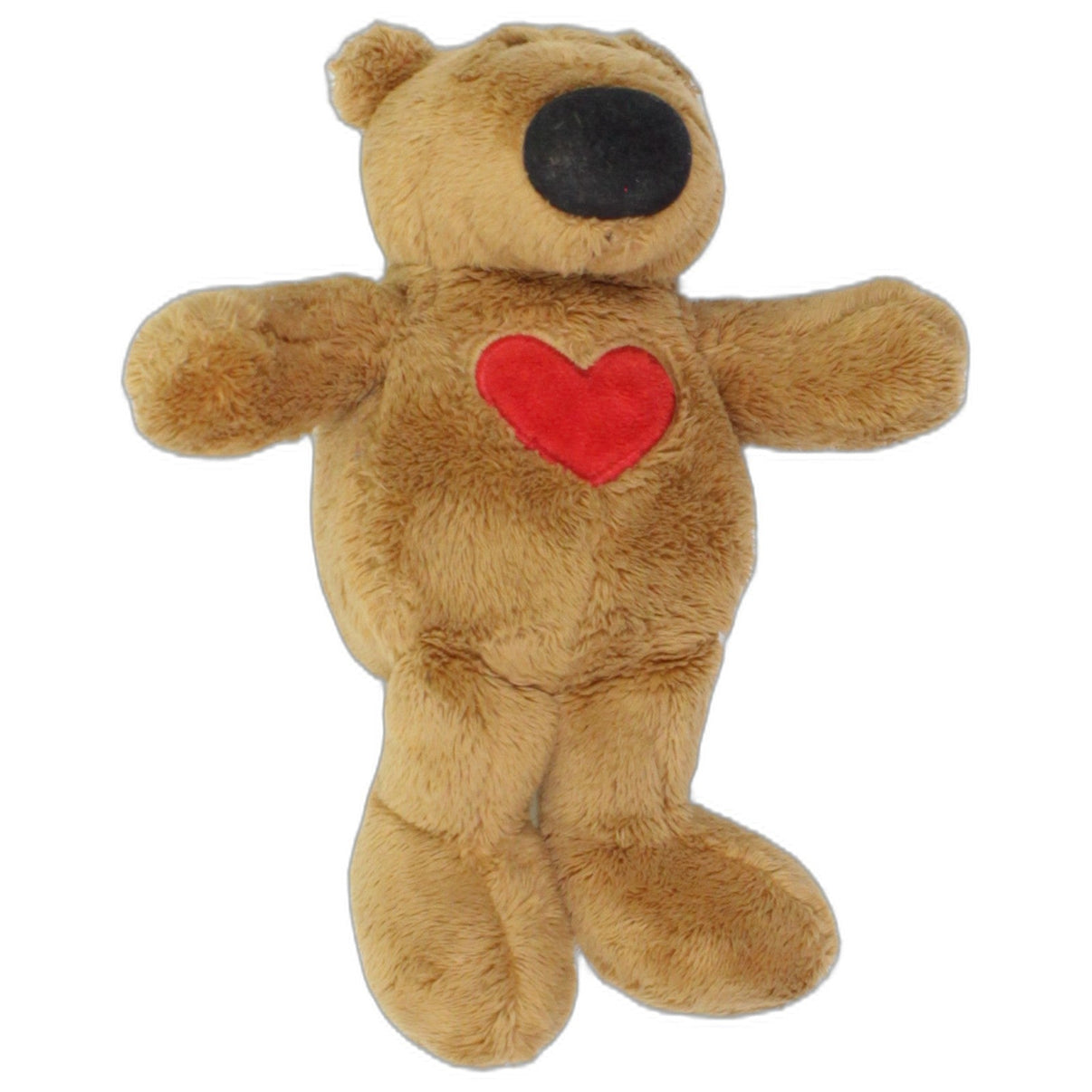 123000026064 Banana Süßer Bär mit Herz Kuscheltier Kumpel Leo 17cm Braun ebay-stofftiere
