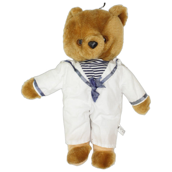 Brauner Teddy im Matrosenkostüm