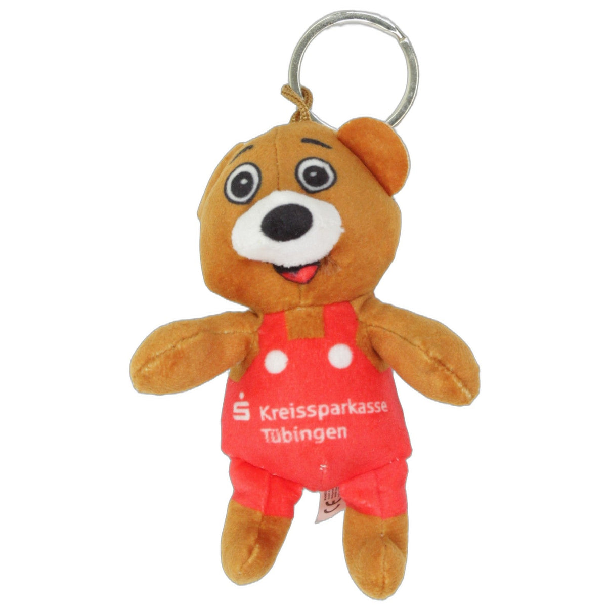 123000026095 MAINES Kreissparkasse Tübingen, Bär Schlüsselanhänger Kumpel Leo 12cm Braun Bär