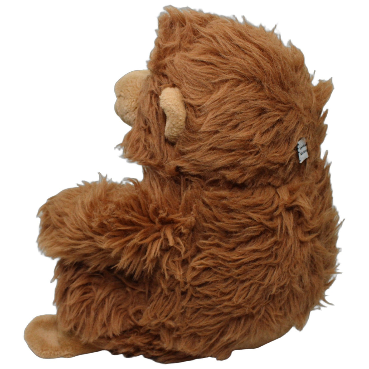 123000026110 Spielbauer XL Orang-Utan, sitzend Kuscheltier Kumpel Leo 40cm Affe Beige