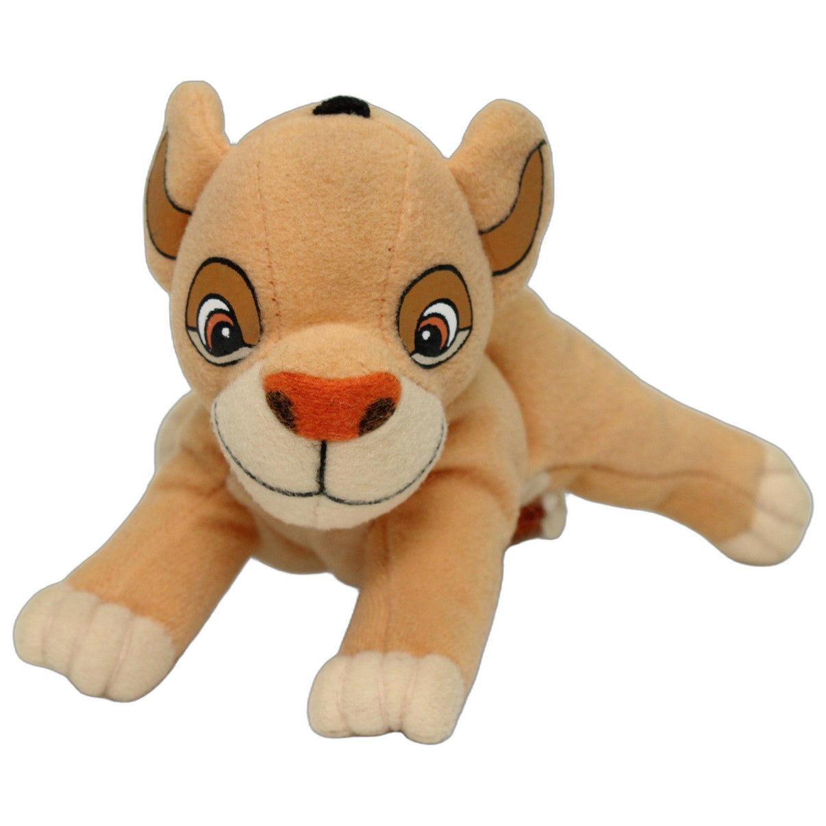 123000026132 Unbekannt Simba aus Disney König der Löwen Kuscheltier Kumpel Leo 12cm _Vintage_ Beige