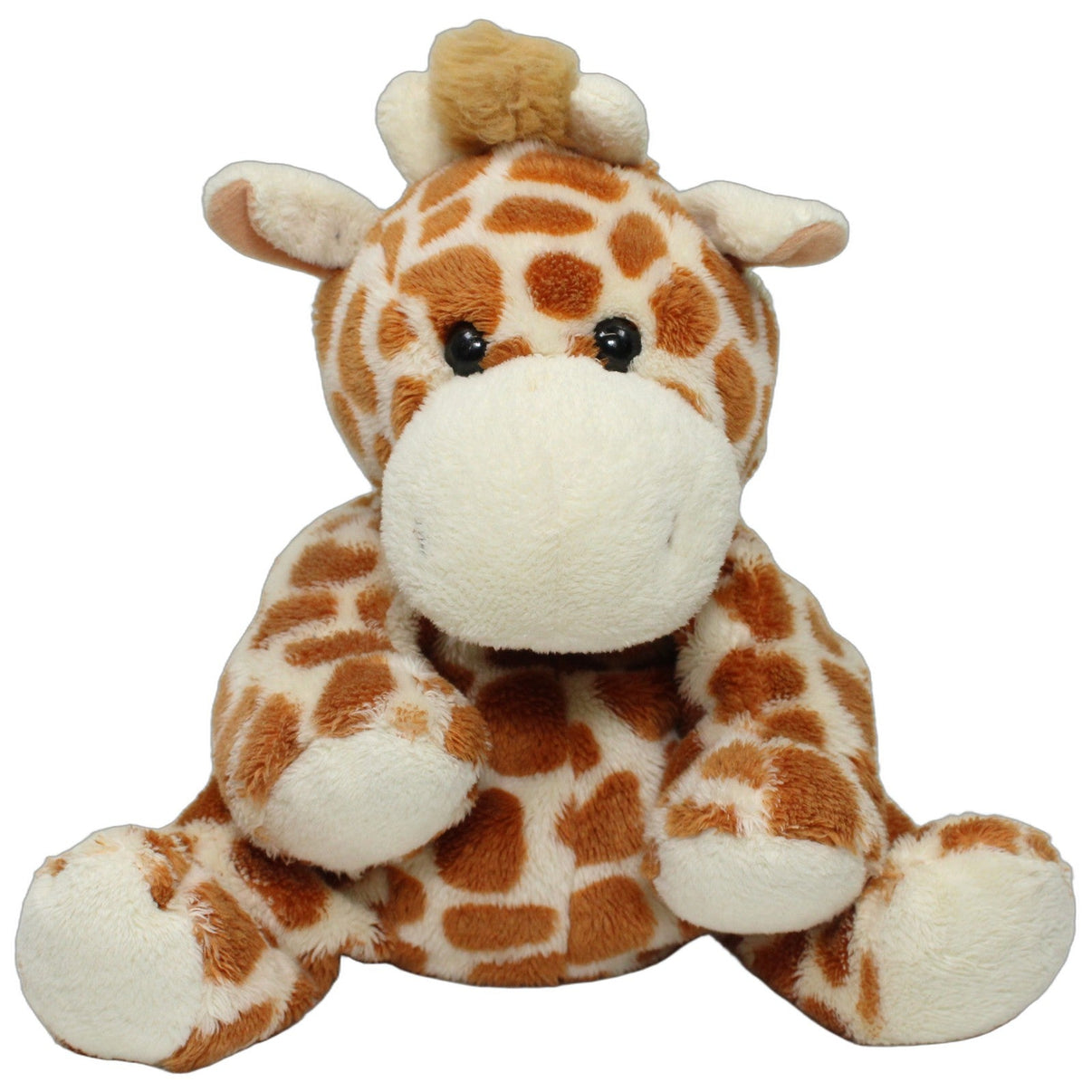 123000026140 Unbekannt Braune Giraffe, sitzend Kuscheltier Kumpel Leo 25cm Beige Braun