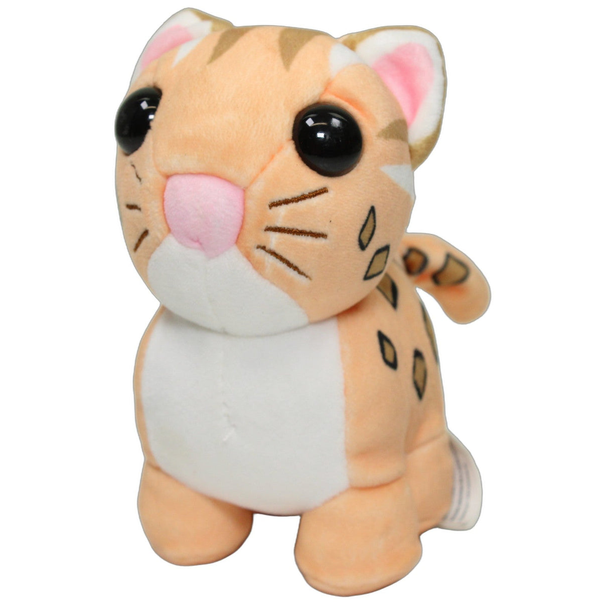 123000026150 Jazwares Adopte Me!, süßer kleiner Leopard Kuscheltier Kumpel Leo 13cm Beige ebay-stofftiere