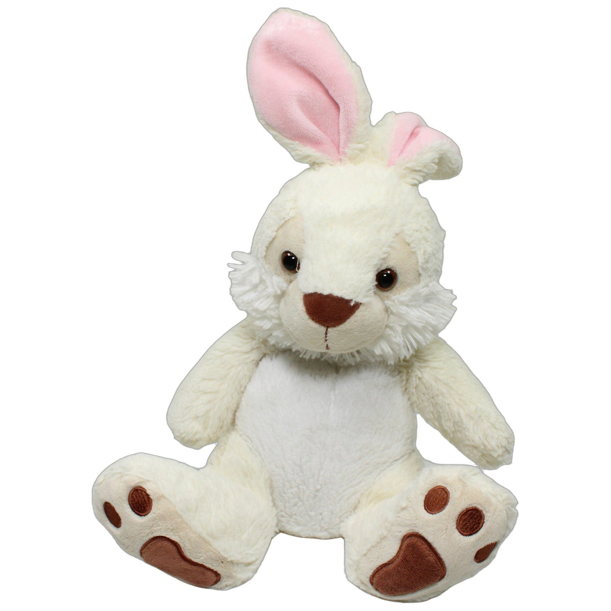 123000026162 Nicotoy Weißer Hase mit langen Ohren, sitzend Kuscheltier Kumpel Leo 30cm Beige ebay-20-stofftiere